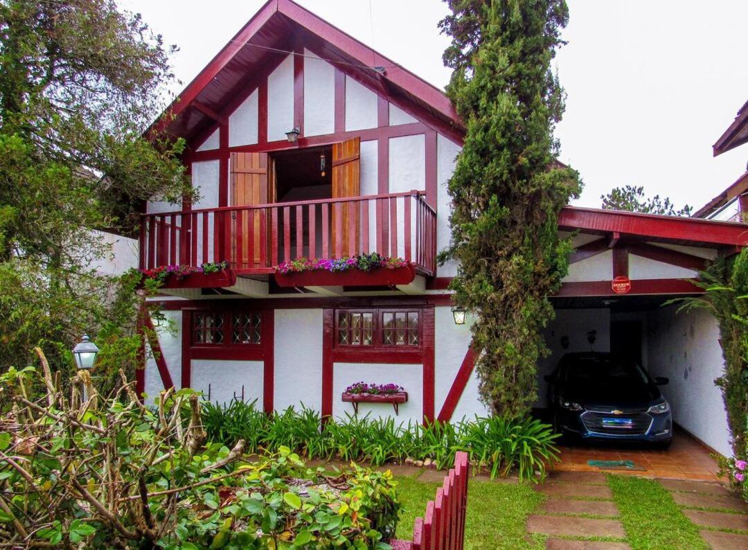 فيلا Chale Com Lareira E Wi-Fi Em Campos Do Jordao - Sp المظهر الخارجي الصورة